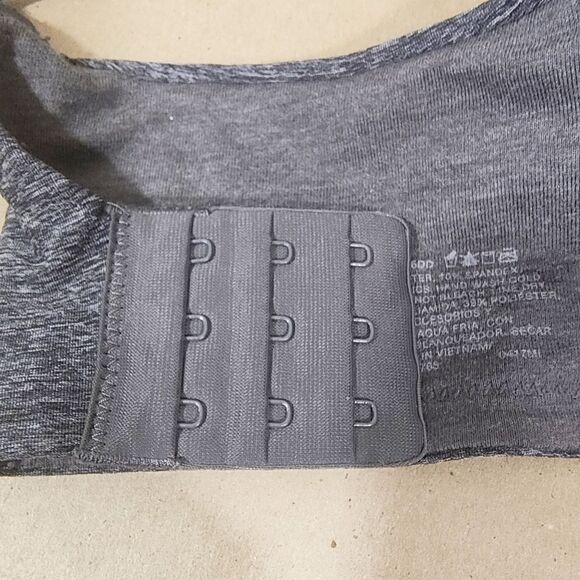 Hanes Multi-way Full Coverage Underwire Gray T-shirt Bra -B - Picture 4 of 6